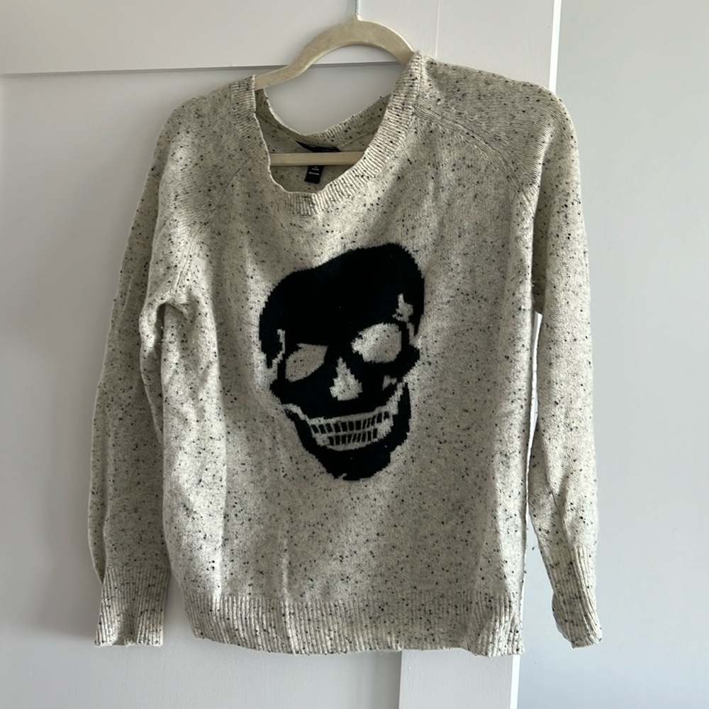 Aqua cashmere sweater
